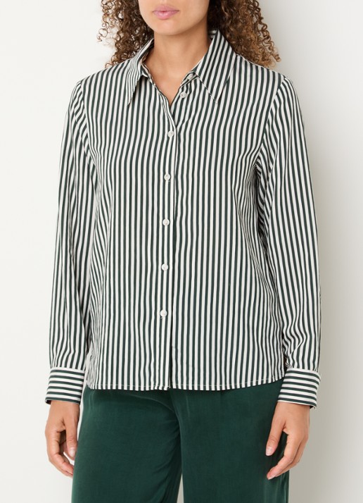 Xandres Henk blouse met streepprint