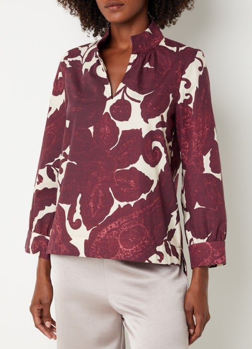 Xandres Hulen tuniek met print