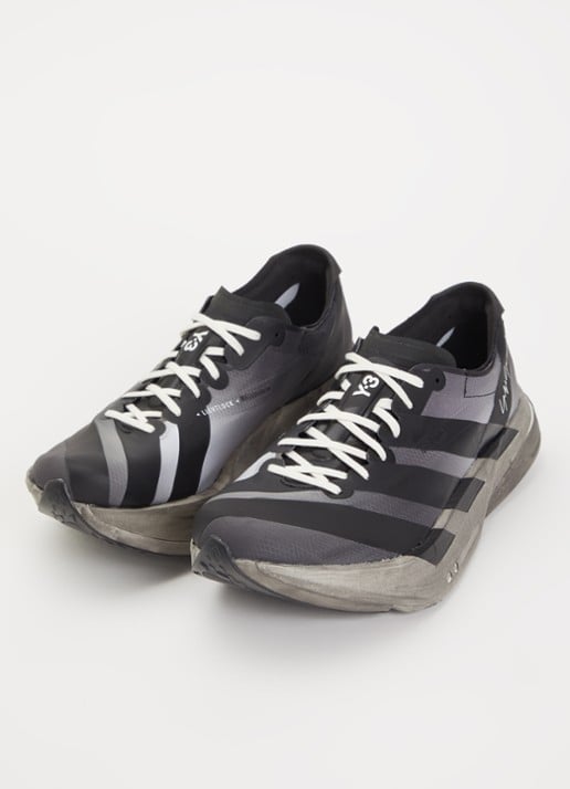 Y-3 Adios Pro 4 sneaker met mesh details - detail 2 zwart