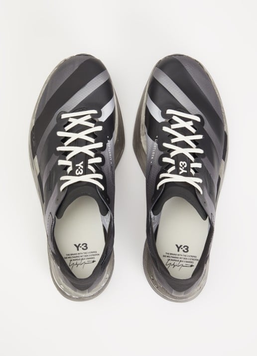 Y-3 Adios Pro 4 sneaker met mesh details - detail 3 zwart