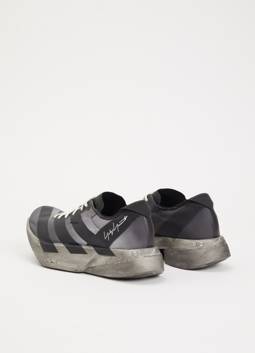 Y-3 Adios Pro 4 sneaker met mesh details - achterkant zwart