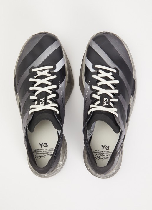 Y-3 Adios Pro 4 sneaker met mesh details - detail 3 zwart