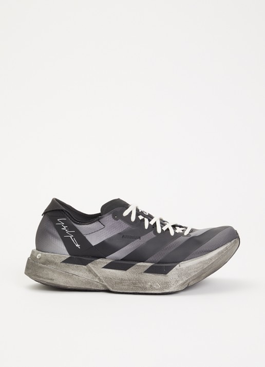 Y-3 Adios Pro 4 sneaker met mesh details - voorkant 5 zwart