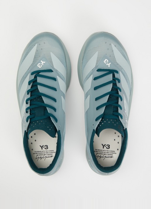 Y-3 Adizero RC6 sneaker van mesh - detail 4 lindegroen