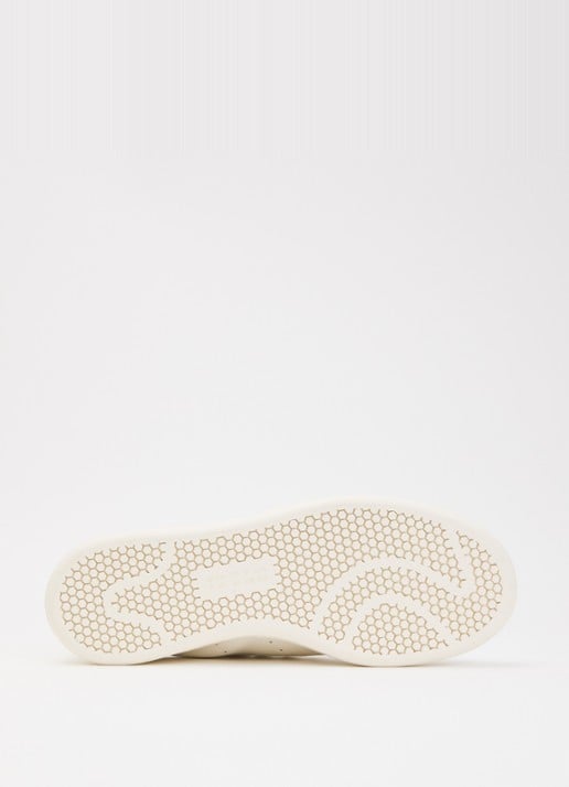 Y-3 Diagonal Stan Smith sneaker van leer - detail 4 wit