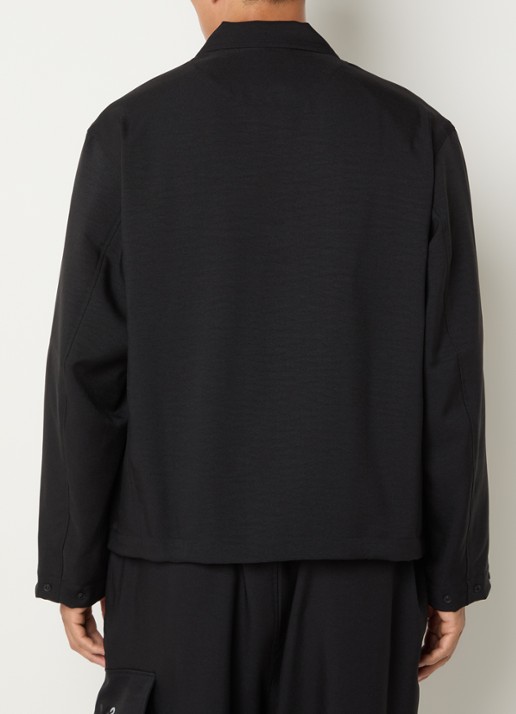 Y-3 Jack met klepzakken - achterkant 4 zwart