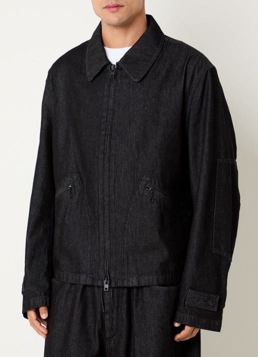 Y-3 Jack van denim met steekzakken