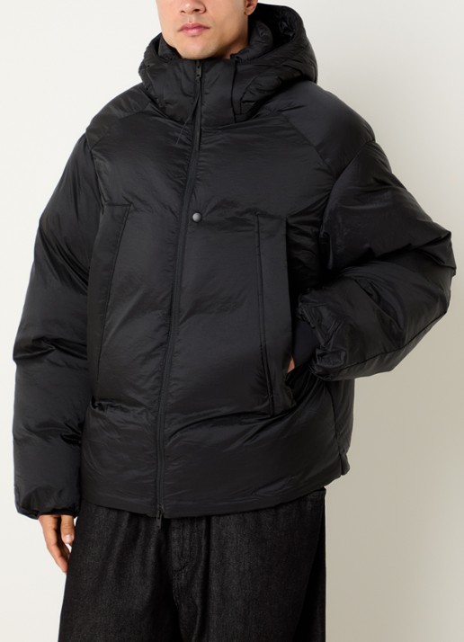 Y-3 Puffer jack met steekzakken