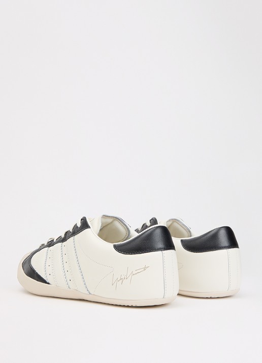 Y-3 Superstar 3G sneaker van leer - achterkant 5 gebroken wit