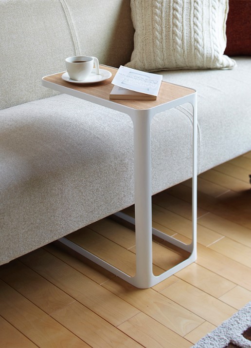 Yamazaki Frame bijzettafel 52 cm - voorkant 2 wit