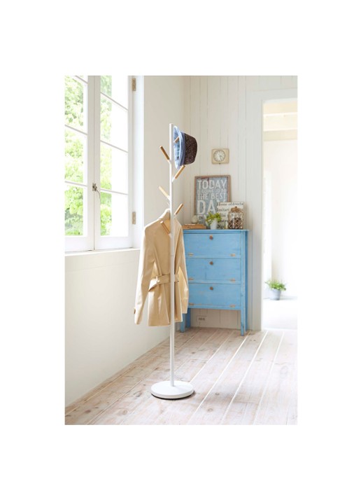 Yamazaki Plain Pole Hanger - white - voorkant 2 wit