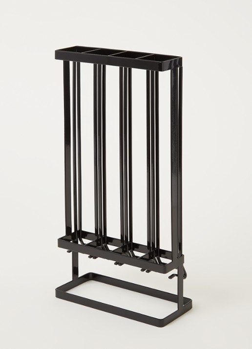 Yamazaki Tower koffiecapsule houder 36 cm - voorkant 2 zwart