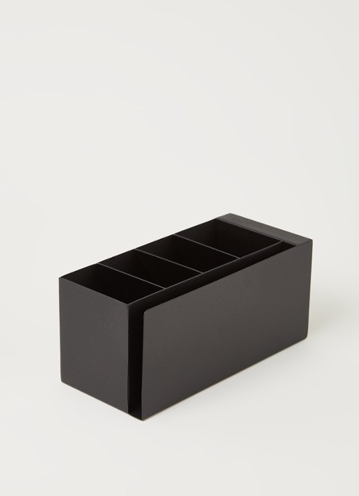 Yamazaki Tower pennenhouder van staal - voorkant 2 zwart