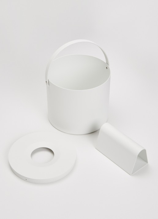 Yamazaki Tower tissuebox 14 cm - detail wit