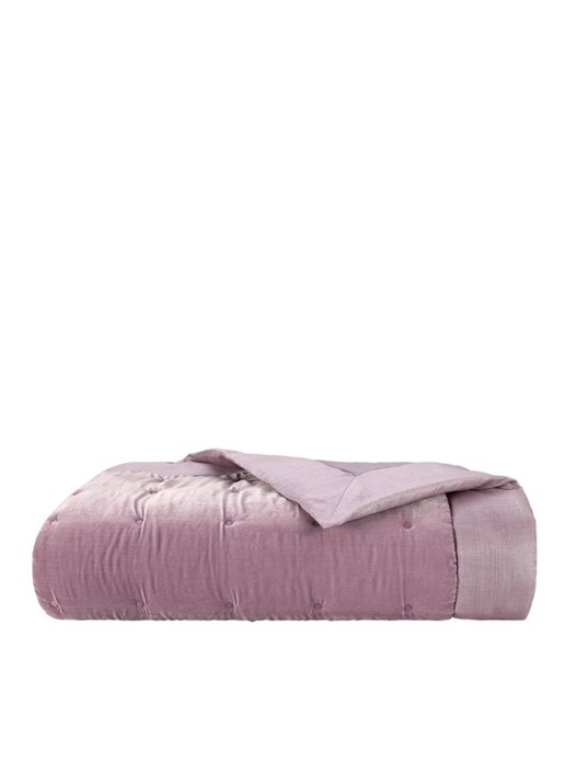 Yves Delorme Cocon bedsprei 260 x 240 cm - voorkant 3 lila