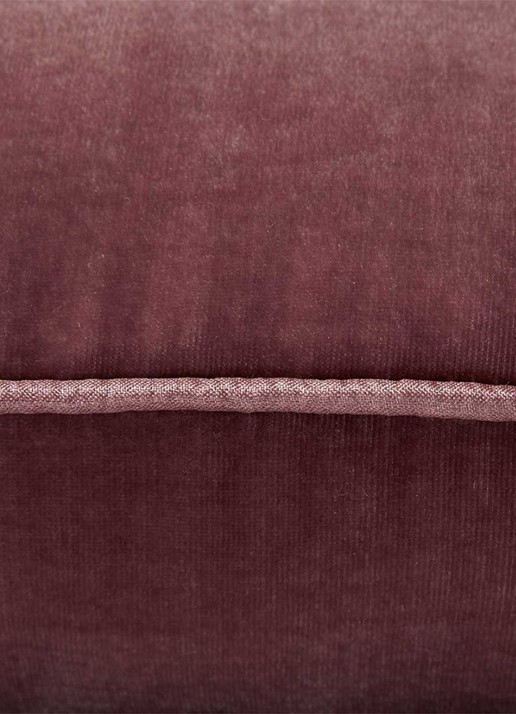 Yves Delorme Cocon sierkussen 45 x 45 cm  - achterkant 2 roze