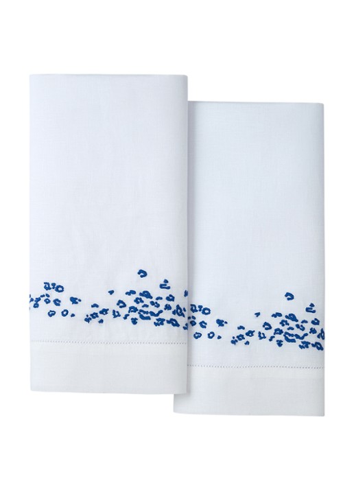 Yves Delorme Ecumes gastendoek set van 2 - 40 x 60 cm
