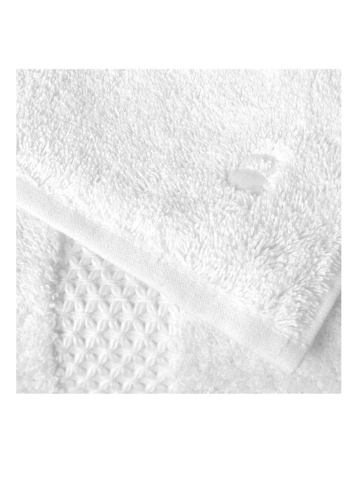 Yves Delorme Etoile badhanddoek - 700 gr/m2 - 55 x 100 cm - detail 5 wit