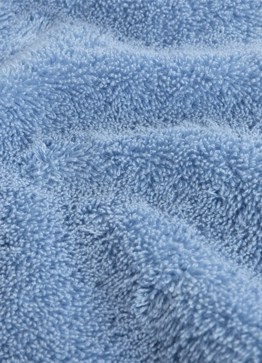 Yves Delorme Etoile badhanddoek - 700 gr/m2 - 55 x 100 cm - voorkant 2 blauw