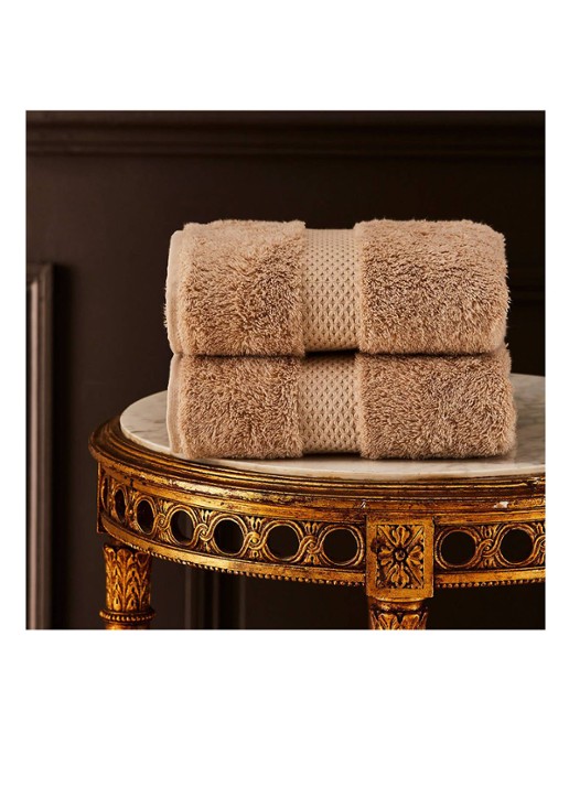 Yves Delorme Etoile badlaken - 700 gr/m2 - 92 x 160 cm - detail 5 beige