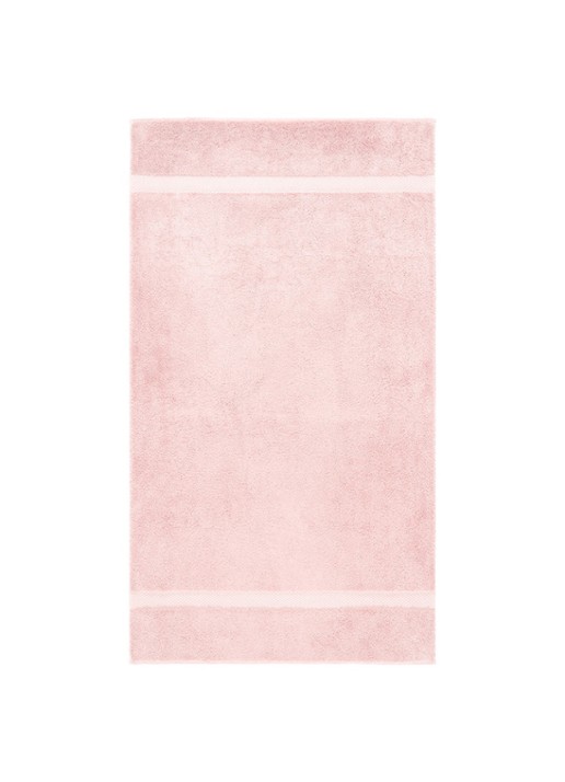 Yves Delorme Etoile badlaken - 700 gr/m2 - 92 x 160 cm - voorkant lichtroze