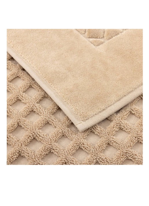 Yves Delorme Etoile badmat 55 x 90 cm - detail 4 beige
