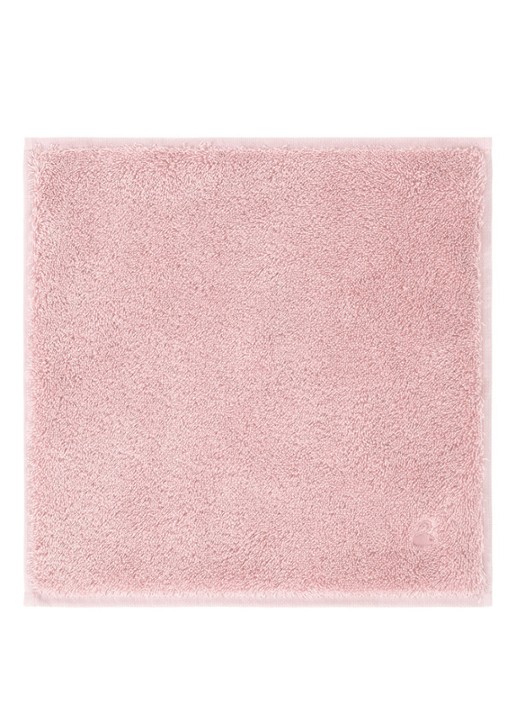 Yves Delorme Etoile gastendoek - 700 g/m² - 33 x 33 cm - voorkant 3 lichtroze