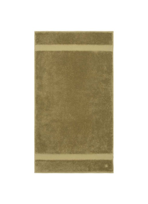 Yves Delorme Etoile gastendoek - 700 gr/m2 - 45 x 70 cm - voorkant bruin