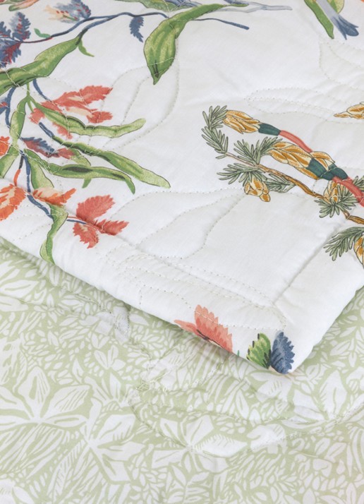 Yves Delorme Eze bedsprei - voorkant 2 wit