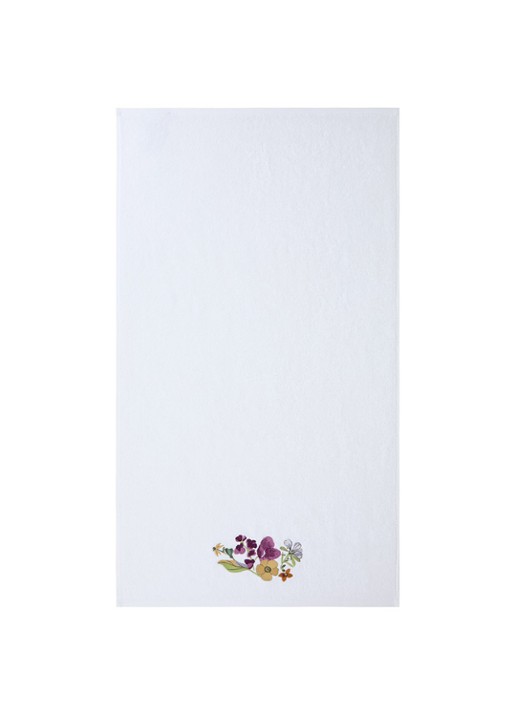 Yves Delorme Fleurs badhanddoek - 450 gr/m2 - 55 x 100 cm
