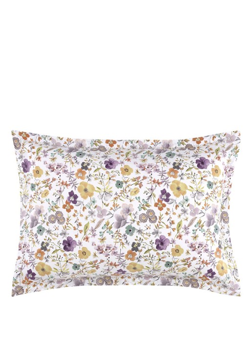 Yves Delorme Fleurs kussensloop - voorkant 2 wit