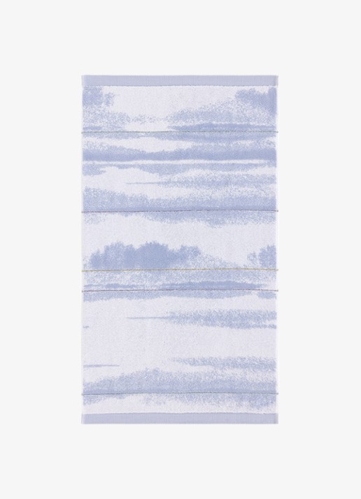 Yves Delorme Horizons badhanddoek van katoen - 470 gr/m2 - 55 x 100 cm