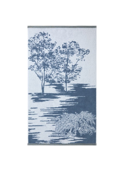 Yves Delorme Lande badhanddoek - 470 gr/m2 - 55 x 100 cm