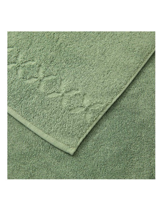 Yves Delorme Nature Amande gastendoek - 550 gr/m2 - detail 3 groen