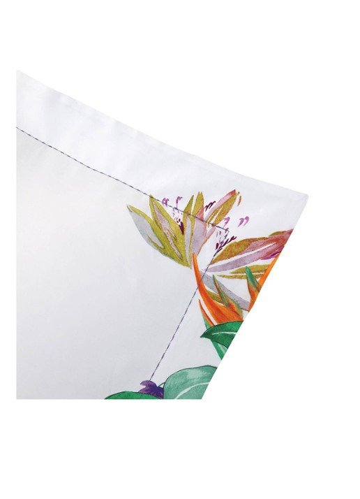 Yves Delorme Parfum kussensloop van  katoen 120TC - detail 4 wit