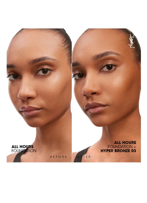 Yves Saint Laurent All Hours Hyper Bronze - bronzer - detail 2 golden medina