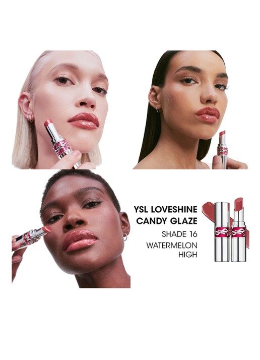 Yves Saint Laurent Loveshine Candy Glaze - lipgloss - detail 3 16 watermelon high