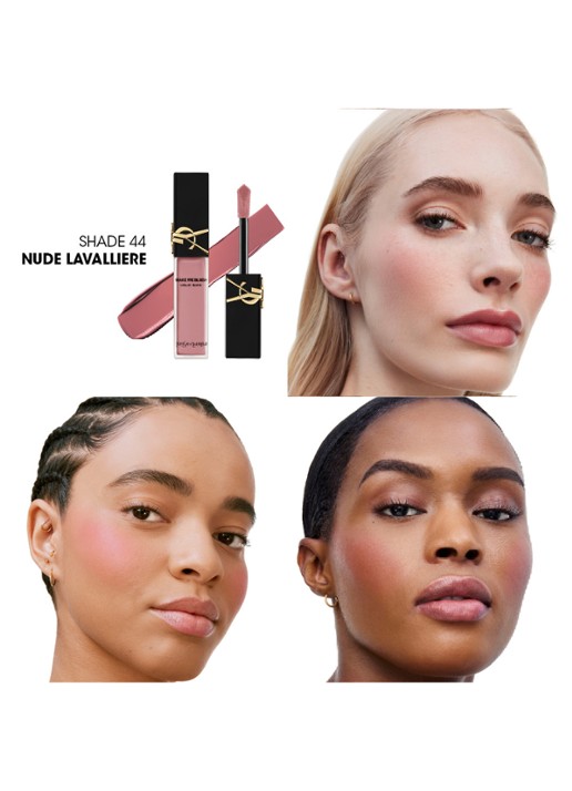 Yves Saint Laurent Make Me Blush Liquid Blush - vloeibare blush - detail 4 shade 44 nude lavalliere