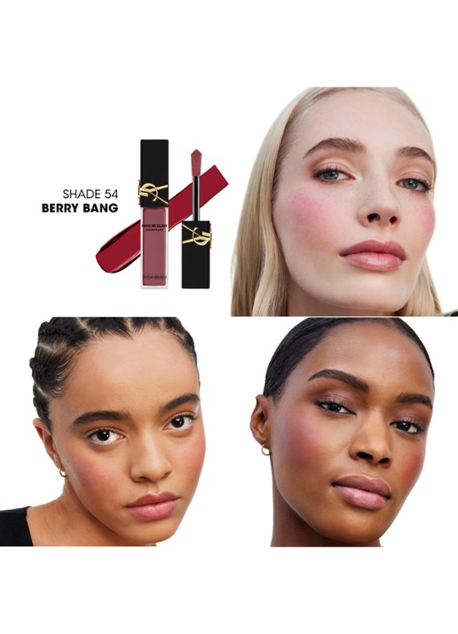 Yves Saint Laurent Make Me Blush Liquid Blush - vloeibare blush - detail 4 shade 54 berry bang