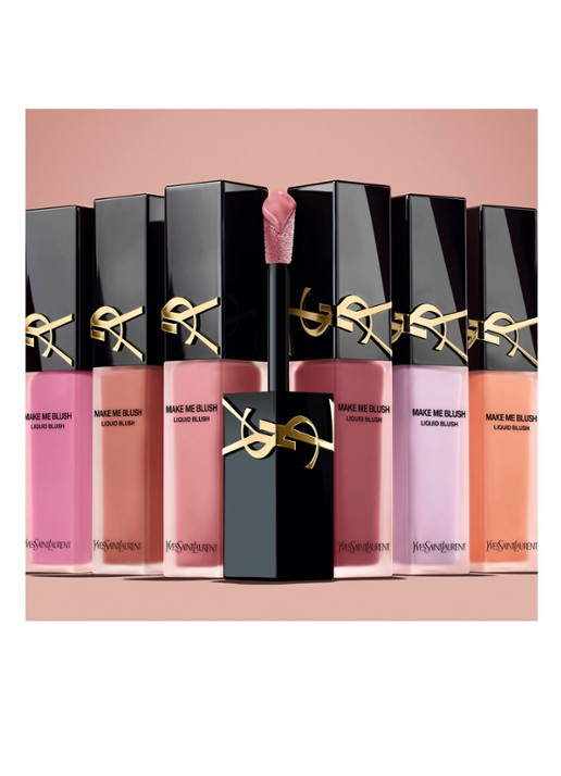 Yves Saint Laurent Make Me Blush - vloeibare blush  - detail 4 74 hibiscus heat