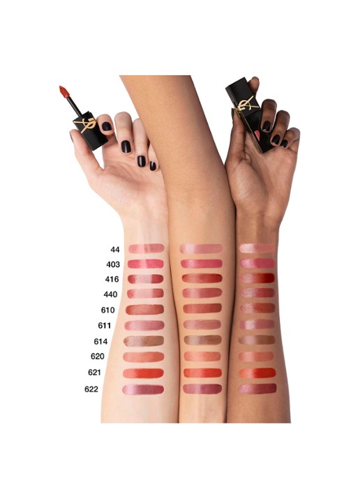 Yves Saint Laurent The Inks Vinyl Cream High Shine Lip Stain - detail 2 416 chili provocation