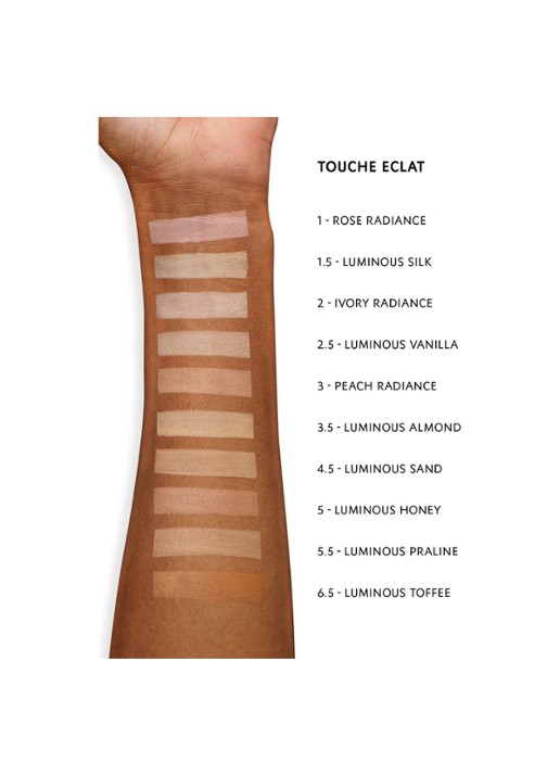 Yves Saint Laurent Touche Éclat - lichtreflecterende concealer - detail 5 5 luminous honey