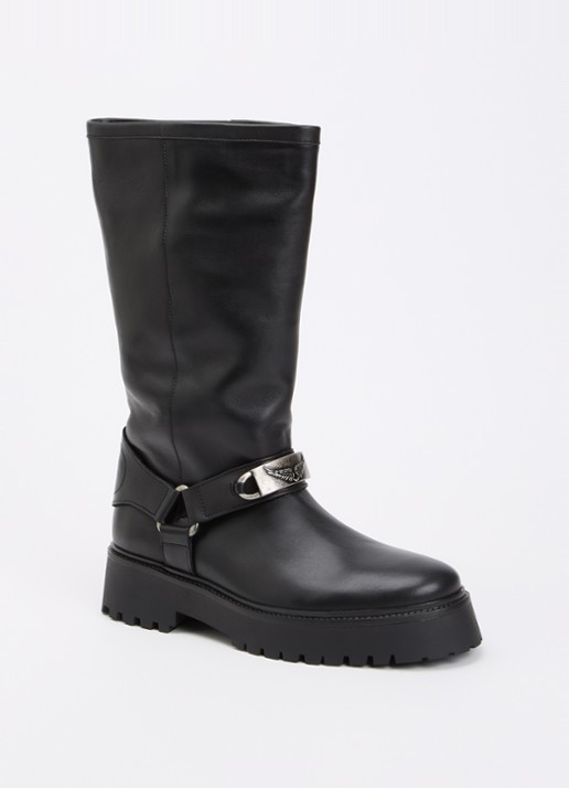 Zadig&Voltaire Angie laars van leer