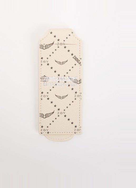 Zadig&Voltaire Bagagelabel met logoprint 14 cm