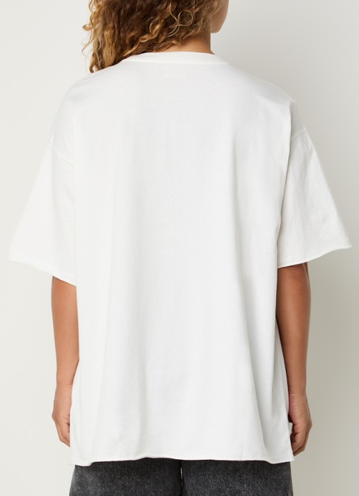 Zadig&Voltaire Berry T-shirt met strass - achterkant wit