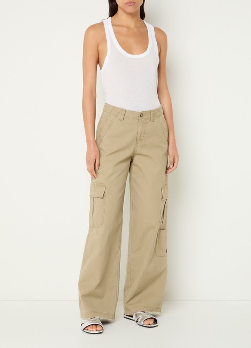 Zadig&Voltaire Bianca tanktop met stretch - voorkant 4 wit