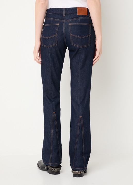 Zadig&Voltaire Eclipse high waist flared jeans met steekzakken - achterkant 5 indigo