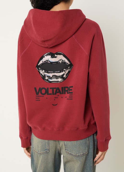 Zadig&Voltaire Georgy hoodie met strass