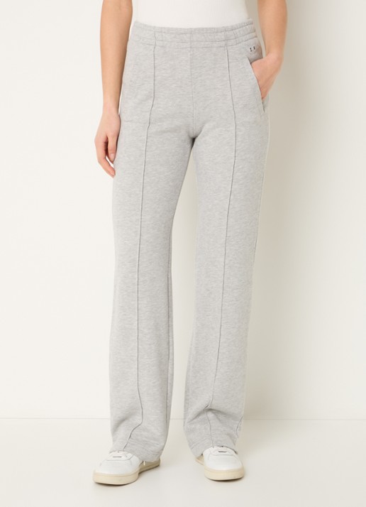 Zadig&Voltaire High waist straight fit joggingbroek met steekzakken