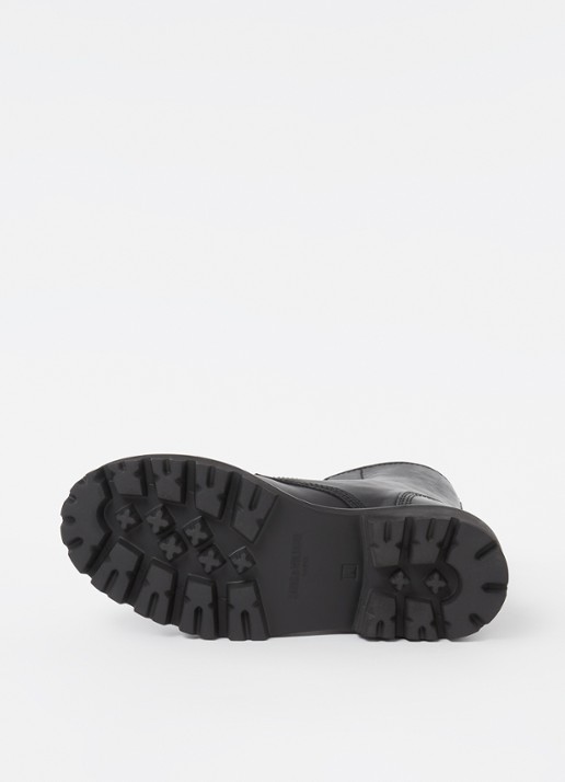 Zadig&Voltaire Joe Cecilia biker boot van leer - detail 4 zwart
